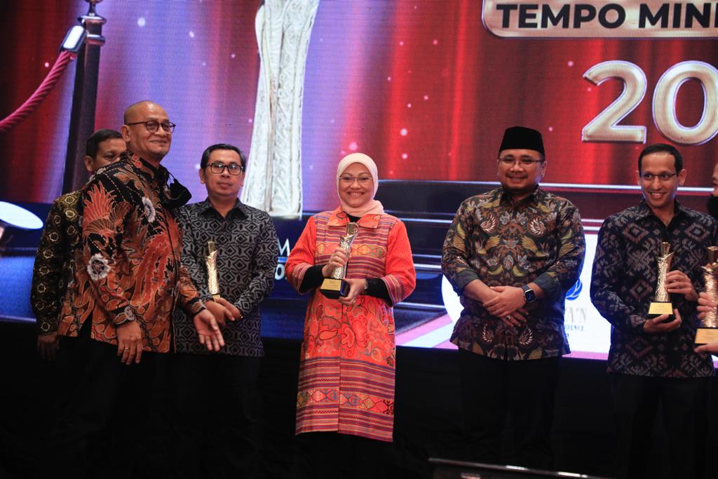 Kemnaker Raih Penghargaan Pada Ajang Tempo Ministry Award