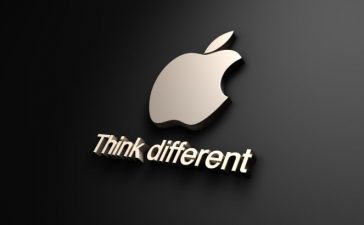 Logo Apple. Sumber foto: Leoprinting.co.uk