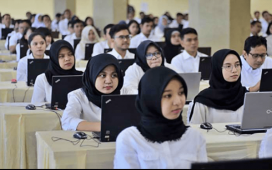 Ilustrasi UTBK SBMPTN, psikolog UNS berbagi tips tidak panik.