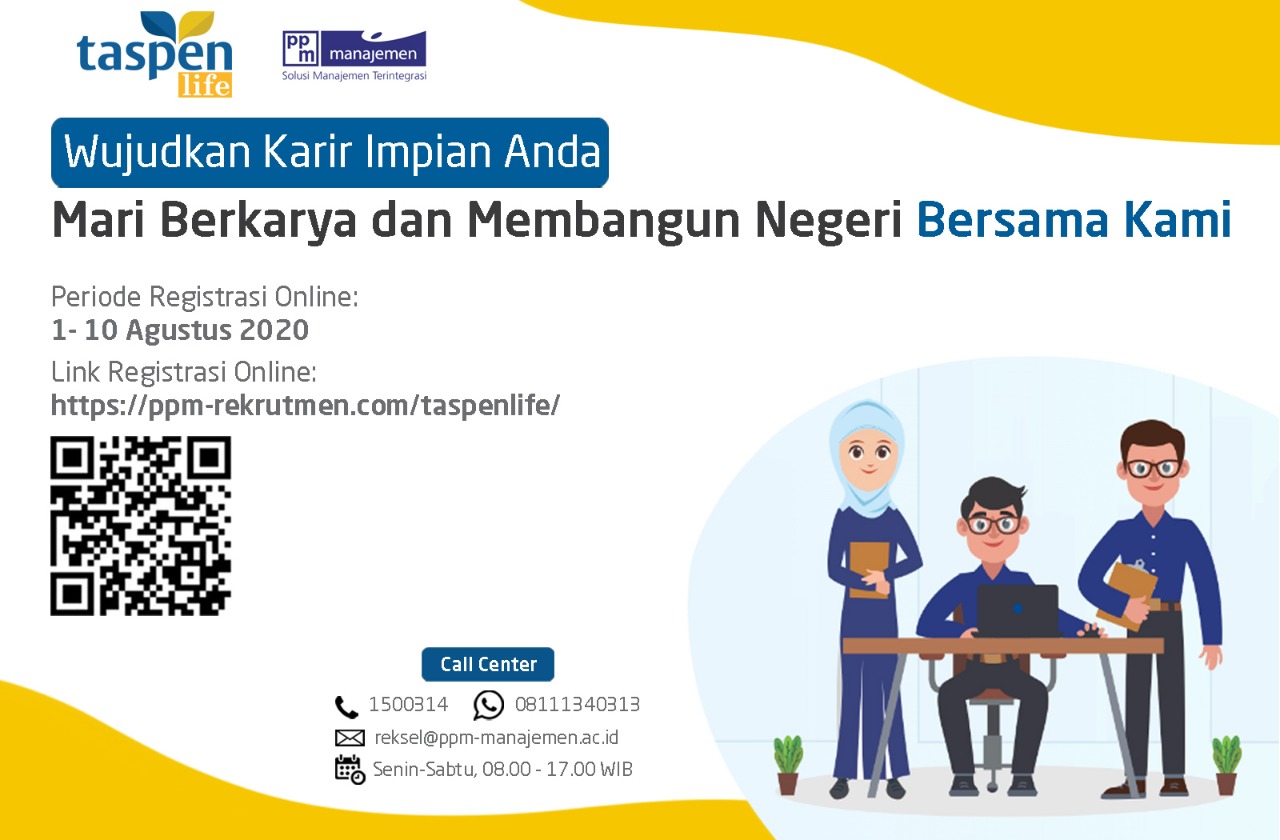 Taspen Life Buka Loker, Ini Posisi Yang Tersedia - TopCareerID