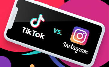 TikTok vs Instagram. Sumber foto: mediakix.com