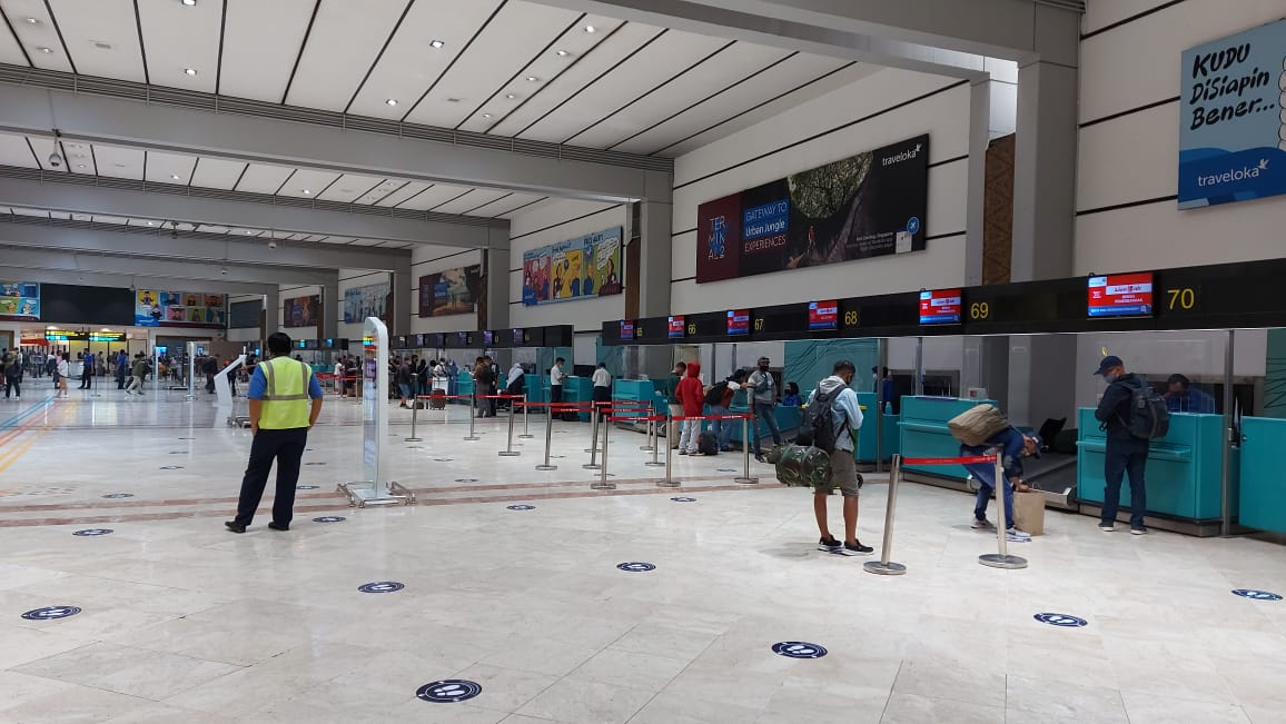 Kemenhub mencatat adanya kenaikan pergerakan penumpang di semua moda transportasi usai pelonggaran syarat perjalanan