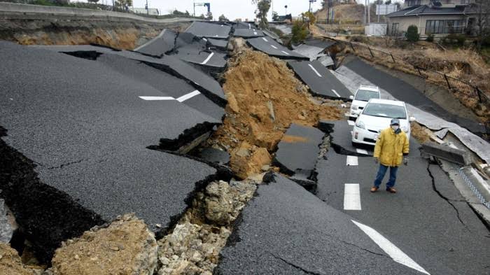 Ilustrasi gempa bumi. Dok/Nature