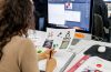 Ilustrasi graphic designer.