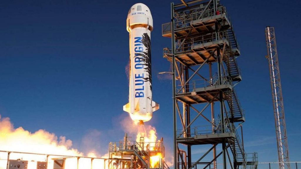 Rocket Blue Origin milik Jeff Bezos. Dok/VOI