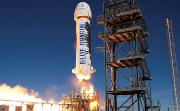 Rocket Blue Origin milik Jeff Bezos. Dok/VOI