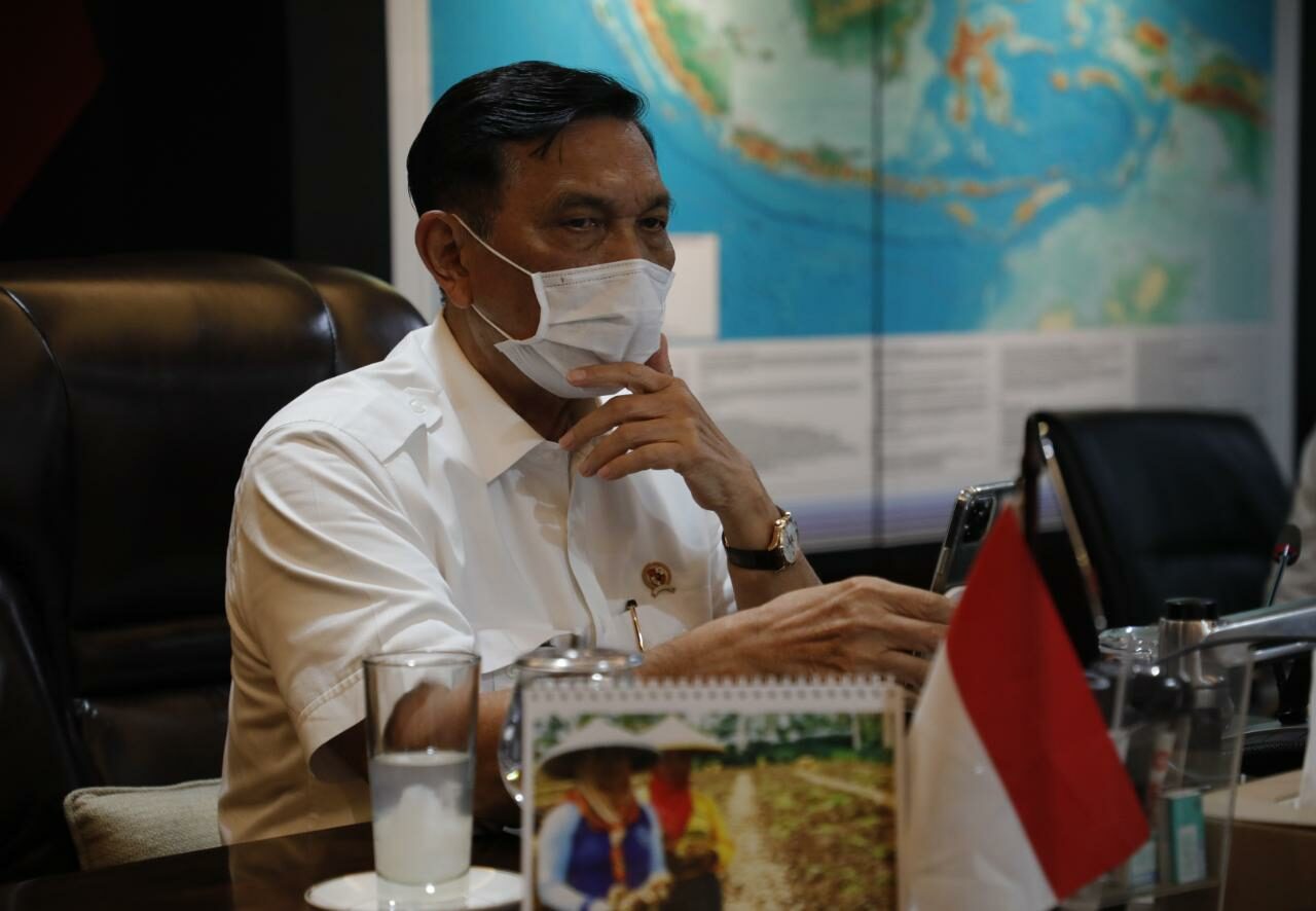 Menko Maritim dan Investasi, Luhut Binsar Panjaitan.