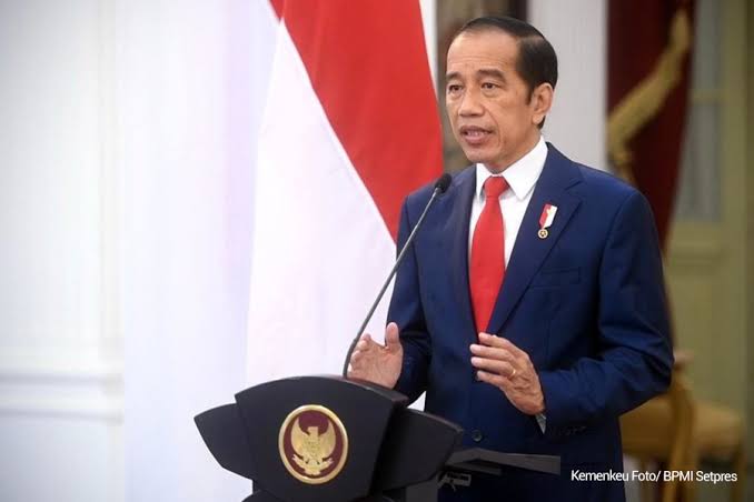 Presiden Joko Widodo resmi umumkan pancabutan status Pandemi Covid-19.