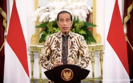 Presiden Joko Widodo umumkan berikan kelonggaran pemakaian masker, kecuali untuk golongan rentan.