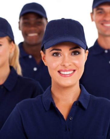 Ilustrasi seragam kantor.