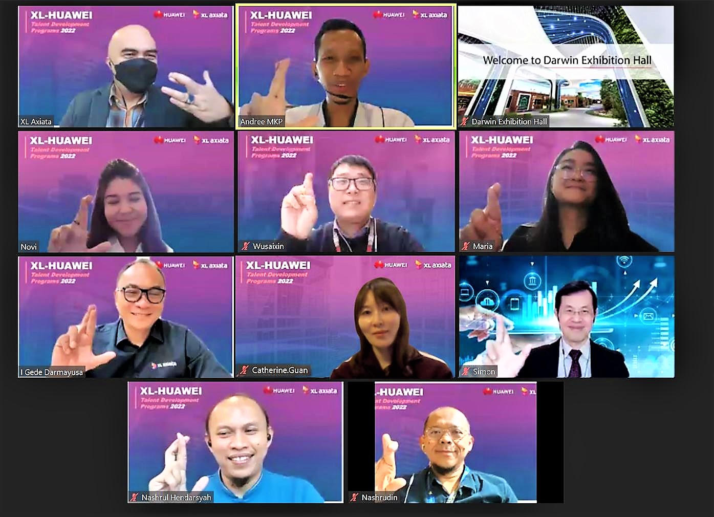 Tangkapan Layar XL Axiata-Huawei Digital Talent Program 2022
