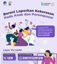 Lapor tindak kekerasan pada anak dan perempuan ke SAPA 129.