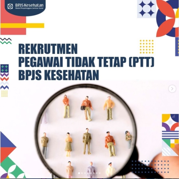 loker BPJS Kesehatan untuk pegawai tidak tetap (PTT).