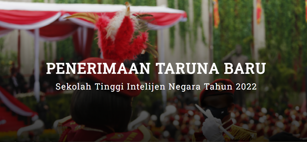 STIN membuka pendaftaran Taruna/I baru Tahun 2022.