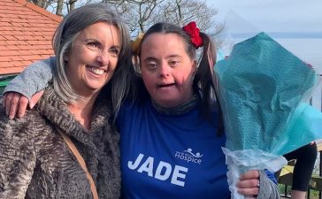 Jade Kingdom, atlet Triathlon dengan down syndrome. (source: BBC)