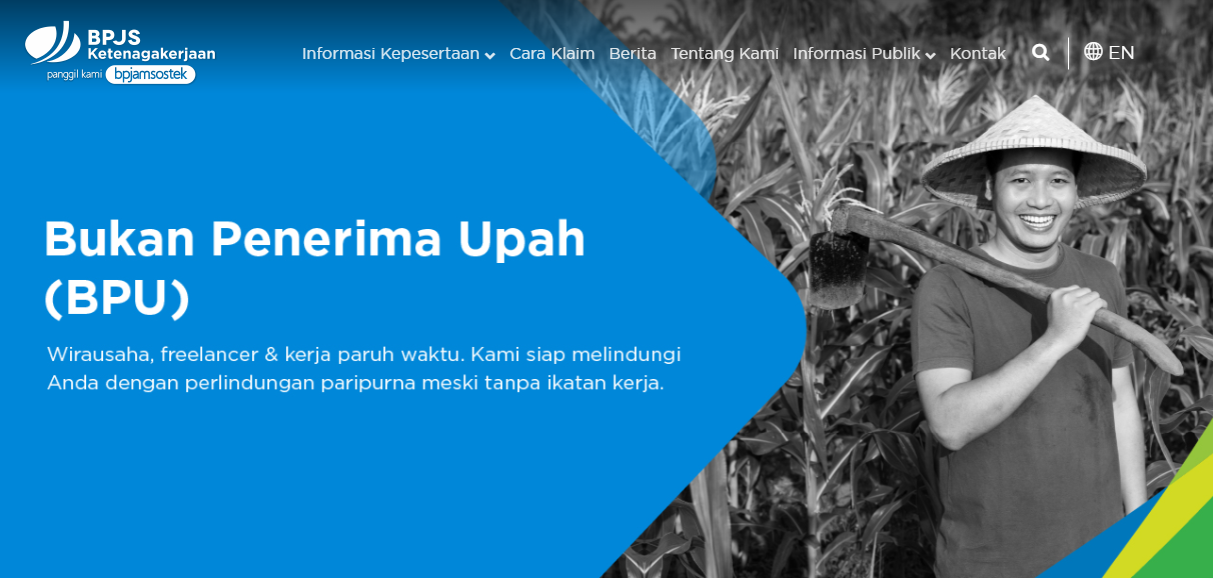 BPJSTK Bukan Penerima Upah.