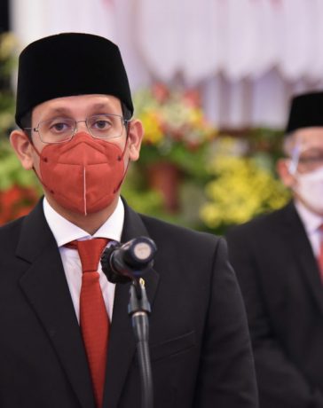 Mendikbudristek, Nadiem Anwar Makarim.