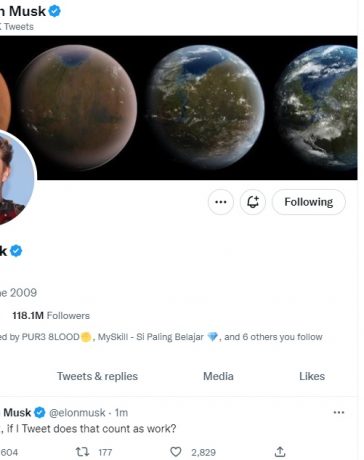 Sumber foto: Screenshot twitter @elonmusk
