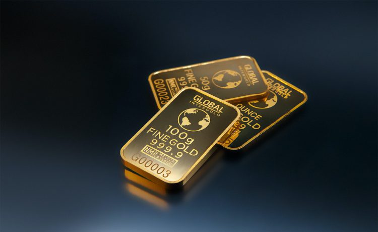 Ilustrasi investasi emas logam mulia.