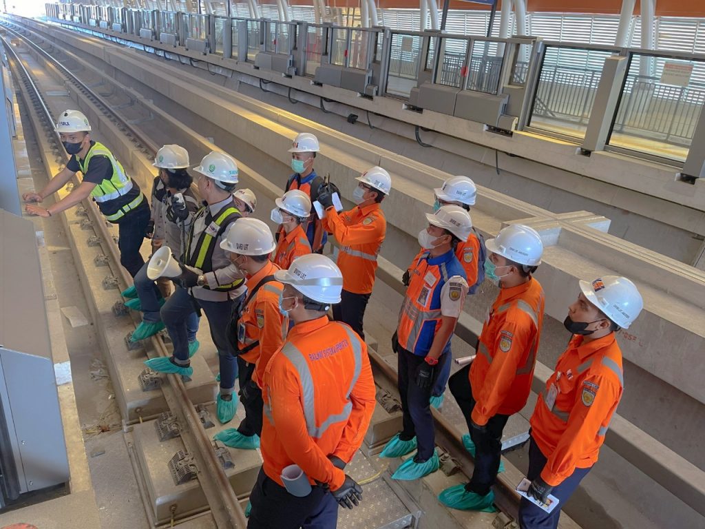 SDM yang dipersiapkan untuk operasional LRT Jabodebek.