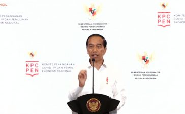 Presiden Joko Widodo sebut pembangunan SDM jadi kunci Indonesia Emas 2045.