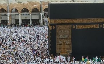 Ilustrasi ibadah Haji.