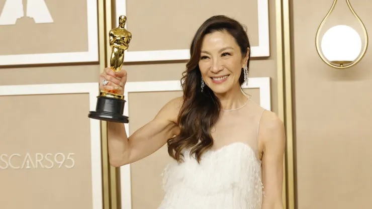 Aktris pemenang Oscar, Michelle Yeoh. (Mike Coppola | Getty Images Entertainment | Getty Images)