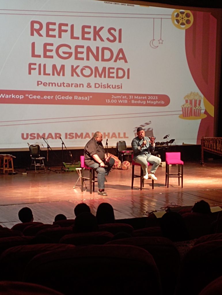 Acara Refleksi legenda Film Komedi, Jumat (31/3/2023). (source: Hilda/Topcareerid)