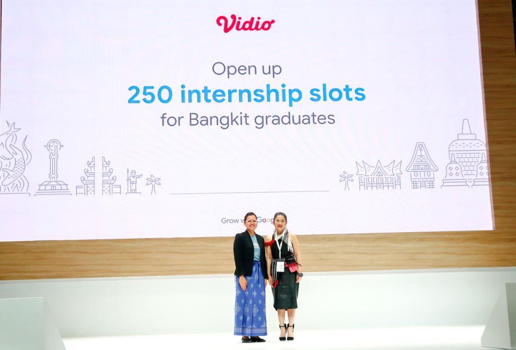 Putri Alam, Google Indonesia dan Monika Rudijono Vidio pada acara Grow with Google 2023 .