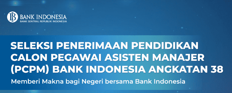 PCPM Bank Indonesia.