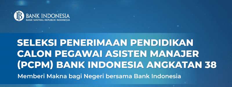 PCPM Bank Indonesia.