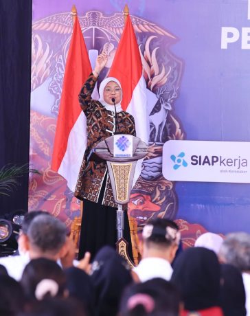 Menaker Ida Fauziyah sudah meresmikan Gedung Vokasi Kemnaker.
