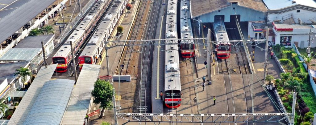 Commuterline lintas Bogor-Jakarta Kota mengalami penyesuaian waktu tempuh.