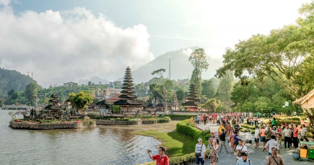 Ilustrasi kunjungan wisatawan mancanegara di RI tahun ini meningkat hingga 120 persen