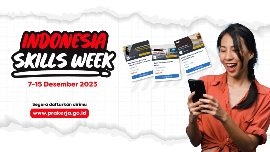 Indonesia Skills Week dibuka mulai 7 Desember hingga 15 Desember 2023