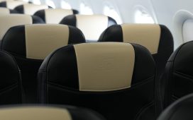 Ilustrasi warna kursi pesawat punya makna masing-masing.