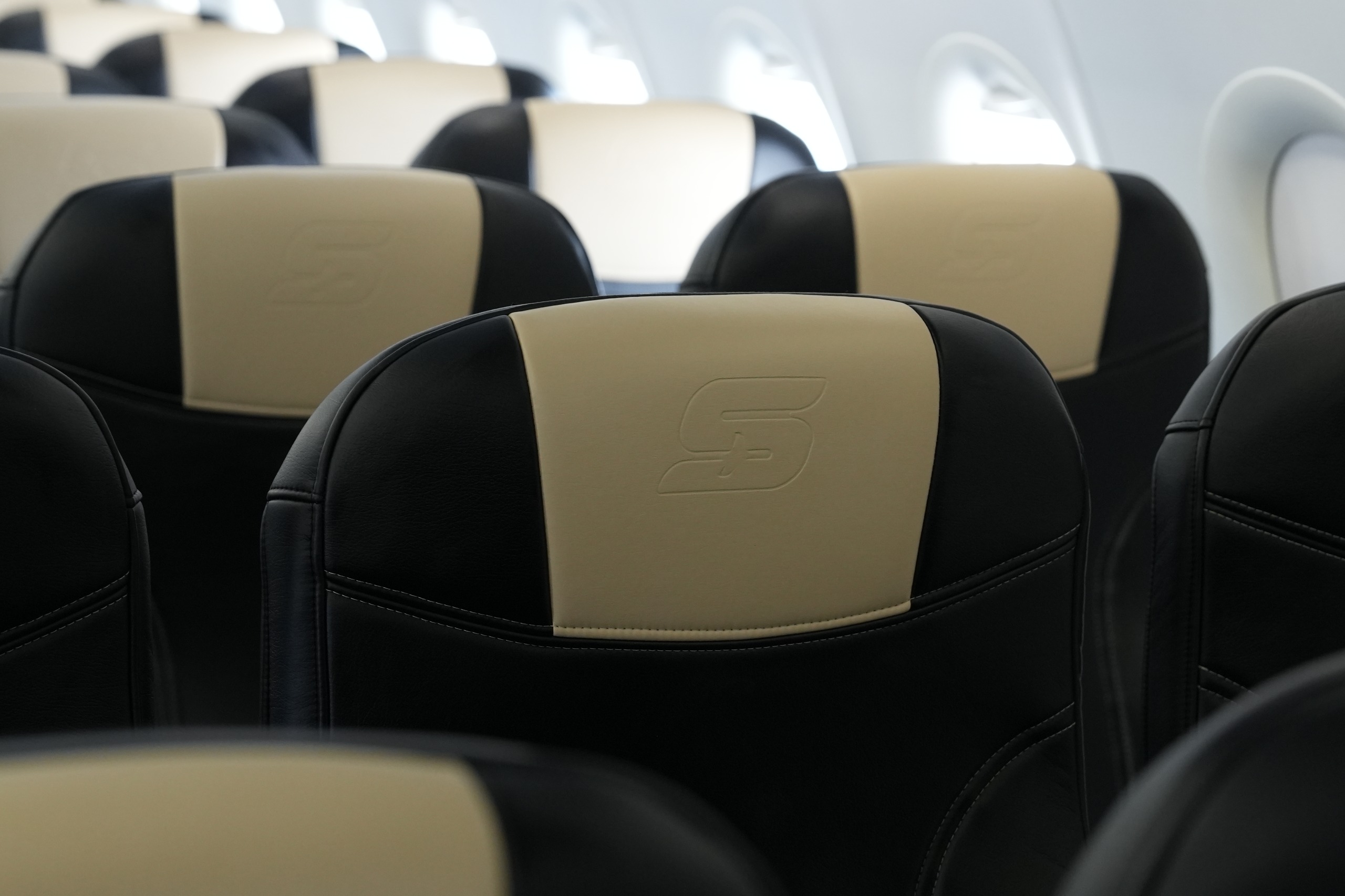 Ilustrasi warna kursi pesawat punya makna masing-masing.