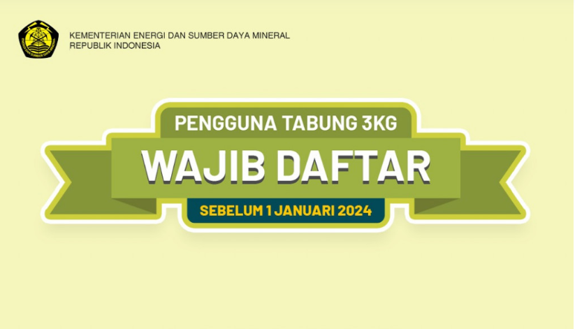 Per 1 Januari 2024, gas LPG 3 kg hanya bisa dibeli oleh pengguna yang sudah terdaftar.