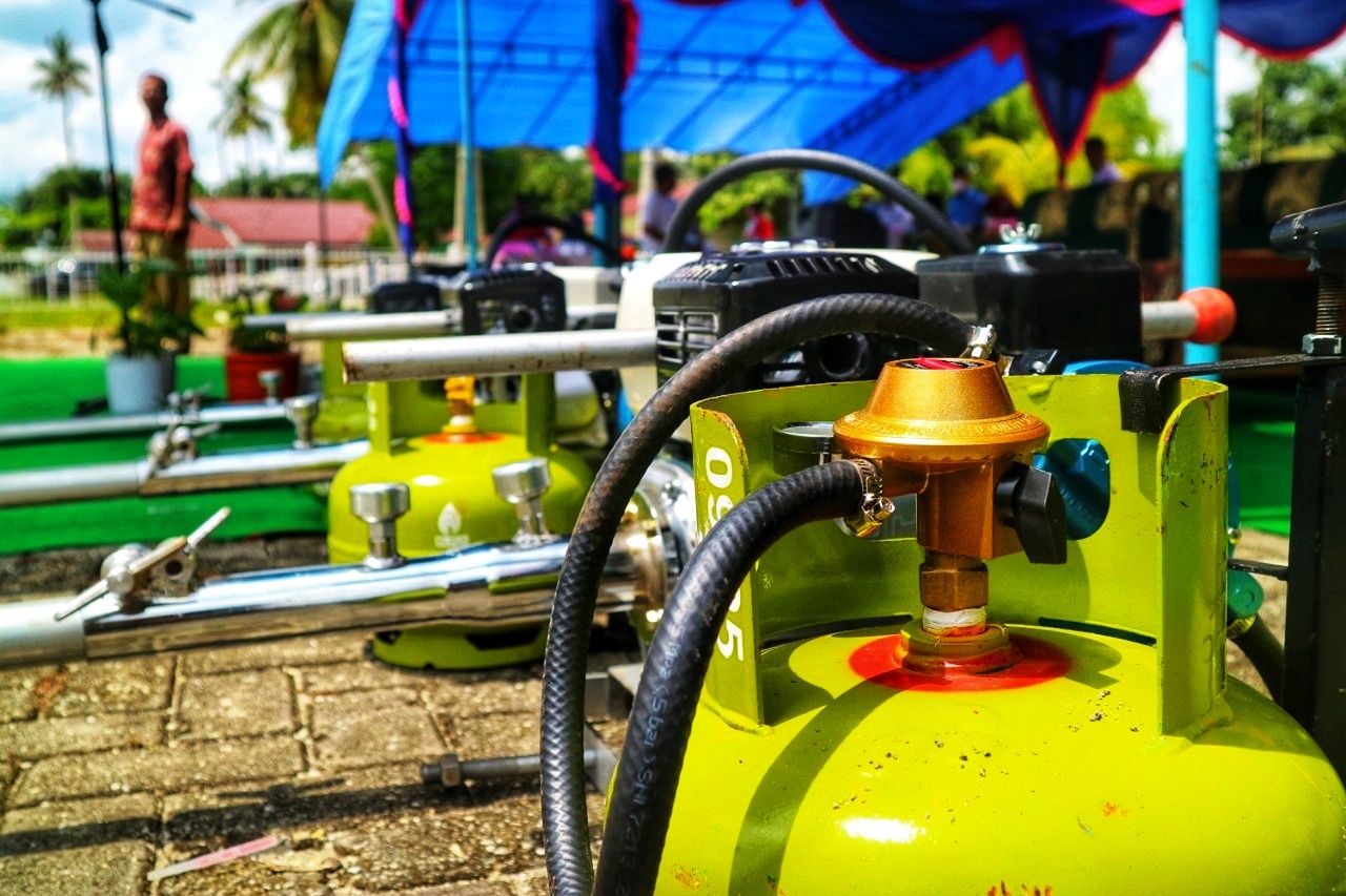 Ilustrasi membeli LPG 3 Kg wajib menggunakan KTP dan mendaftar dulu ke agen resmi