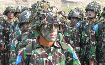Ilustrasi Peraturan Pemerintah Nomor 6/2024 mengatur kenaikan gaji anggota TNI.