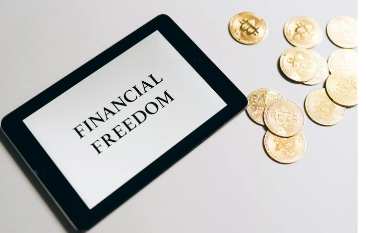Ilustrasi level-level dalam kebebasan finansial atau financial freedom.