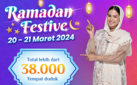 KAI gelar program Ramadan Festive 2024, ada diskon tiket hingga flash sale.
