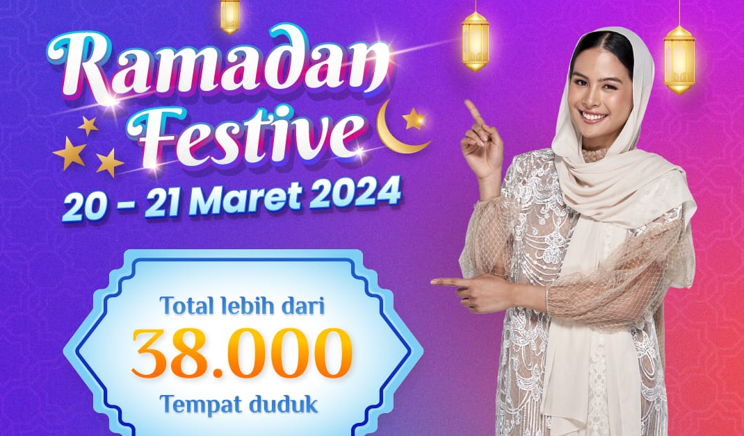 KAI gelar program Ramadan Festive 2024, ada diskon tiket hingga flash sale.